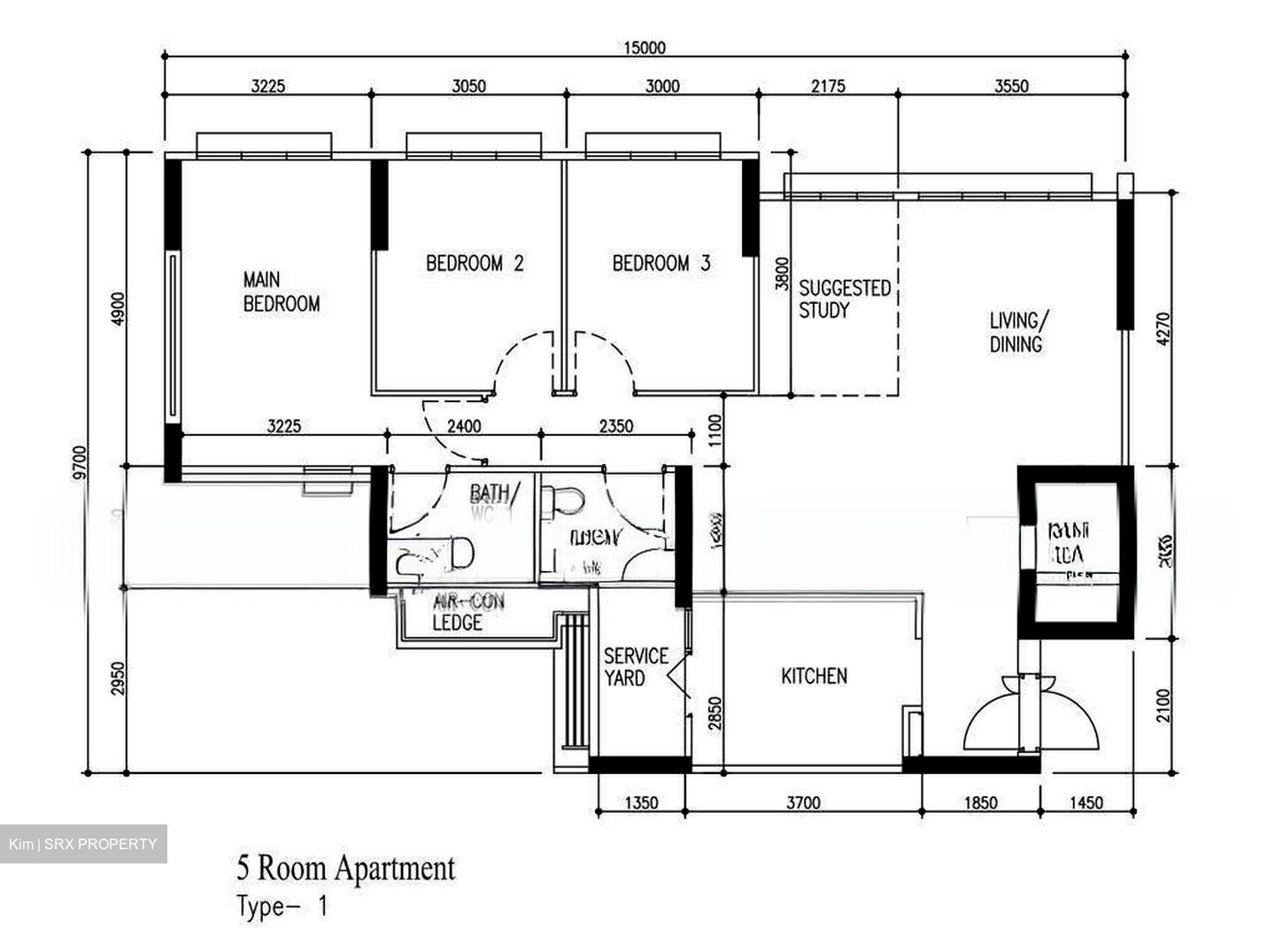 Blk 890B Treetrail@woodlands (Woodlands), HDB 5 Rooms #613200231